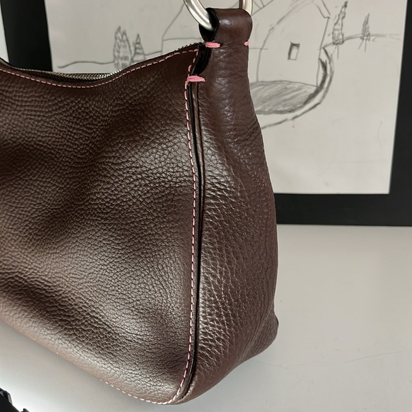 Coach Chelsea Pebbled Brown Leather Women’s Bag - Picture 5 of 16